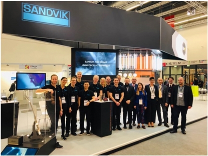 Sandvik y BEAMIT superan los límites de la fabricación aditiva con nuevos polvos metálicos y componentes