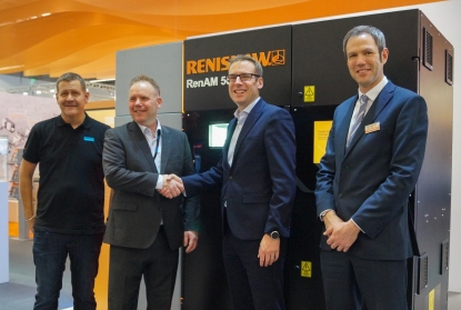 Sandvik y Renishaw colaboran para certificar nuevos materiales para la fabricación aditiva