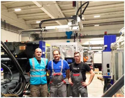 Plastika Skaza se vale de las tecnologías de componentes múltiples y de automatización flexibles de Wittmann