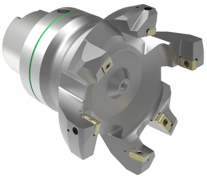 Herramienta de torneado de diámetros con tecnología tangencial para turbocompresores