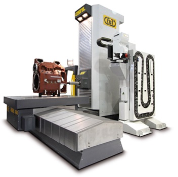 Mandrinadora horizontal de alta precisión