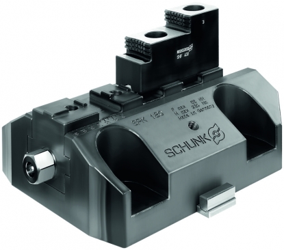 Caja sellada para la sujeción de garras, con interfaz de garras estándar