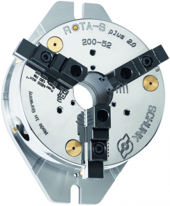 Chuck manual de 3 mordazas para aplicaciones estacionarias