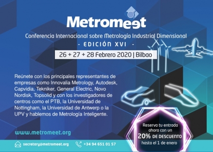 Metromeet 2020 arrojará luz sobre el futuro de la fabricación digital gracias a su elaborado programa