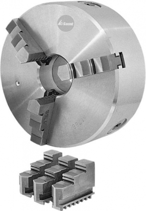 Plato de torno de tres mordazas