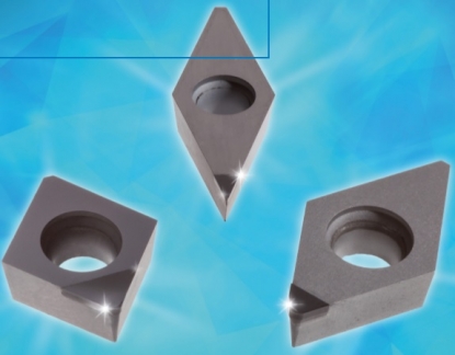 Plaquitas de diamante duras y afiladas para el torneado de metales duros sinterizados