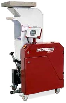 Molino de cuchillas convencional portátil y compacto con una cámara de corte de 169 x 198 mm