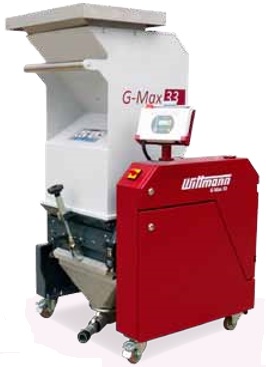 Molino de cuchillas convencional portátil y compacto con una cámara de corte de 460 x 235 mm