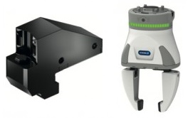 Sistema de cambio de mordazas y pinza para la Industria 4.0