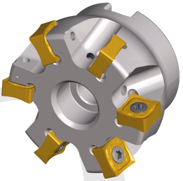 Fresa de superficies de Ø 50 – 250 mm