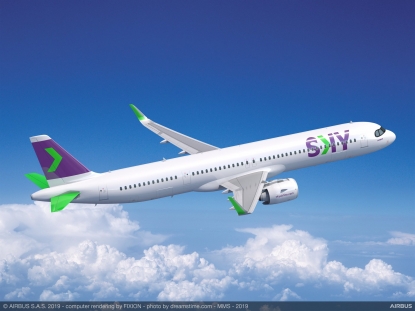 Chilena SKY compra 10 A321XLR para ampliar su presencia internacional