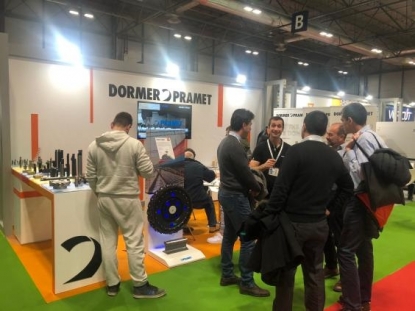 Dormer Pramet mostró una gran variedad de herramientas de corte en MetalMadrid