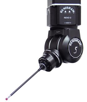 Renishaw incorpora el encóder ATOM a REVO-2 para reducir el tiempo total del ciclo de producción