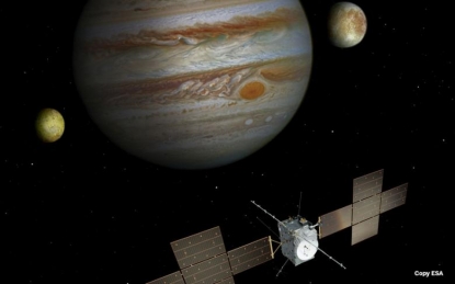 SENER Aeroespacial desarrollará los equipos para el montaje y comprobación del conjunto de paneles solares del satélite JUICE