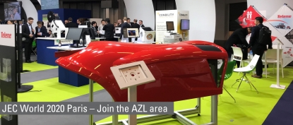 AZL ofrece la posibilidad de exponer en su área de JEC World 2020