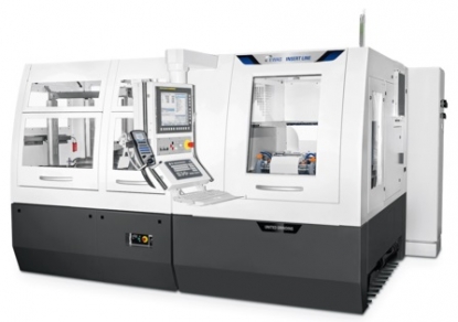 Rectificadora periférica de alta velocidad para plaquitas intercambiables