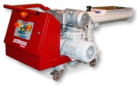 Triturador sin rejilla y de baja velocidad para materiales duros y quebradizos