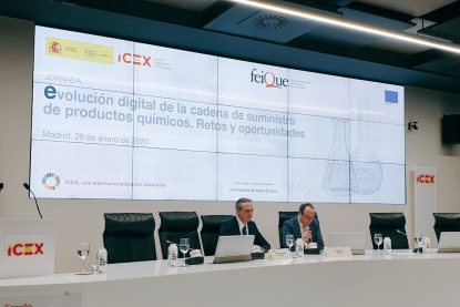 Feique e Icex analizaron en una jornada la digitalización en la cadena de suministro de los productos químicos