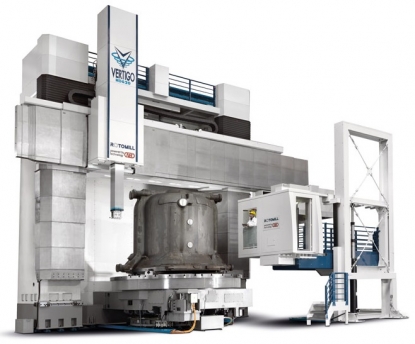 Torno vertical de grandes dimensiones