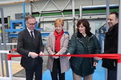 Inaugurada una fábrica de prensado en Abanto (Bizkaia) que fortalecerá el sector aeronáutico vasco 