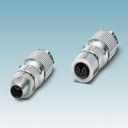 Conectores confeccionables con conexión crimpada compacta