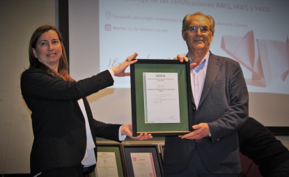 Cobadu y sus ganaderos reciben los certificados de Bienestar Animal y Trazabilidad de Aenor