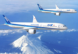 ANA HOLDINGS se compromete a adquirir hasta 20 aviones Boeing Dreamliner 787