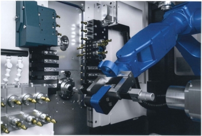 Tornos puede equipar sus máquinas con un módulo de automatización estándar o personalizado