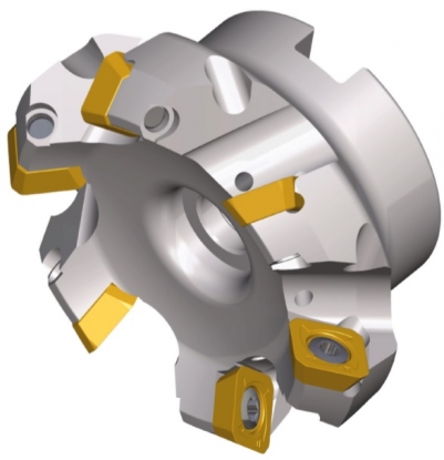 Fresa con 4 filos de corte para un mecanizado sencillo