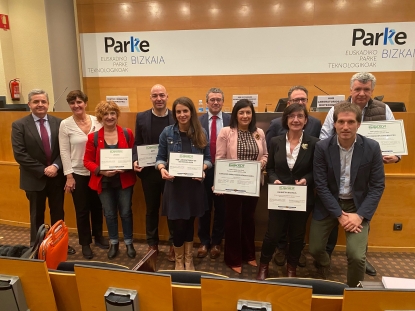 Euskalit entrega el Premio a la Integración de los Objetivos de Desarrollo Sostenible