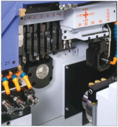 Tornos automáticos CNC de tipo suizo para mecanizado trasero