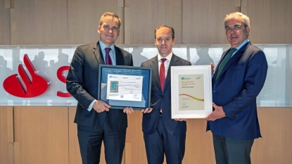 Santander España logra el Sello de Excelencia Europea EFQM 500+ por tercera vez