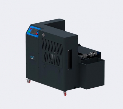 Sistema de alta presión para aceite y taladrina, con filtro textil multi-bolsillo