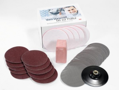 Surtido de pulido de amoladora angular