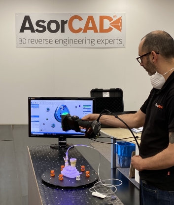 AsorCAD pone su equipo técnico y humano a disposición de la plataforma de ayuda 3DCovid19.tech