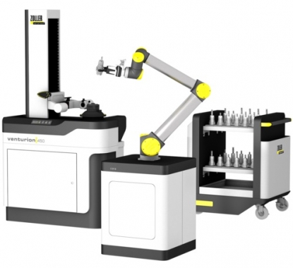 Robot colaborativo para el preajuste de herramientas