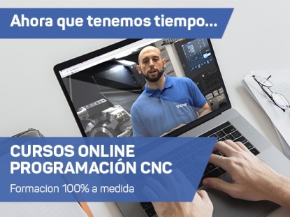 CMZ organiza cursos 'on-line' de programación CNC 100% personalizados