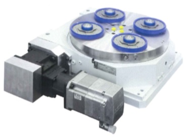 Mesas giratorias CNC con accionamiento mediante tornillo sin fin