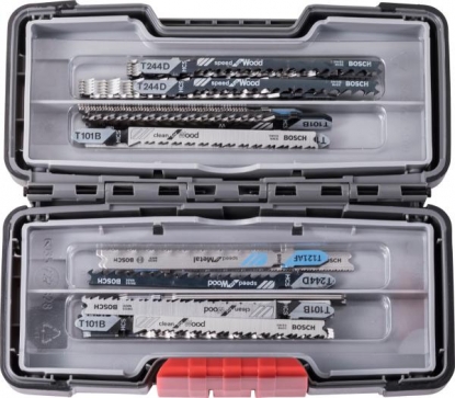 Surtido de hojas de sierra de calar para madera y metal