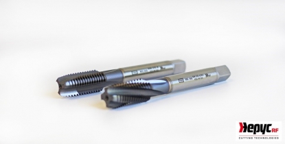 Machos fabricados en aceros pulvimetalúrgicos con distintos porcentajes de cobalto