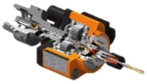 Porta-machos con un módulo que almacena los datos de la aplicación