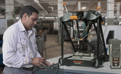Tiempo de medición y reducción del coste en un 80% en medición en el taller Kishan Auto con Equator de Renishaw
