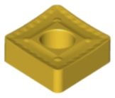 Geometrías de plaquitas de ranurado para desbaste de acero