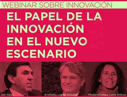 Un webinar de Innobasque concluye que la innovación es 'imprescindible' para afrontar el nuevo escenario