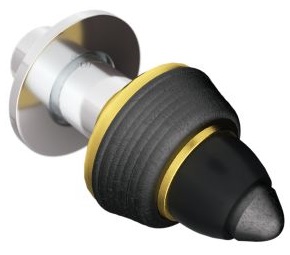 Herramienta giratoria de metal duro con punta de PCD para fresado de carreteras