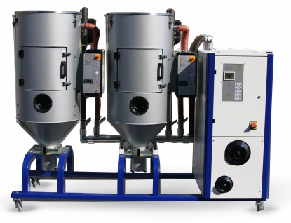 Deshumidificadores con diseño de doble torre de tamices moleculares