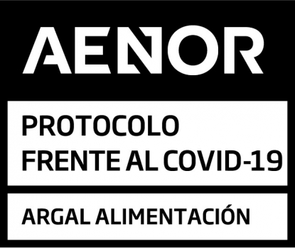Aenor certifica el protocolo de actuación frente a la COVID-19 de Argal, pionera en el sector alimentario