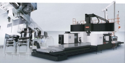 Centros de mecanizado de 5 caras tipo puente con panel de control superior tipo péndulo giratorio