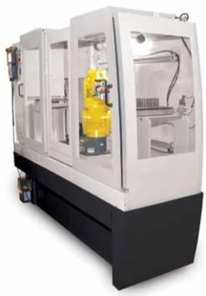 Cargador robótico para rectificadoras de herramientas CNC