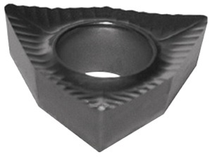 Geometría de plaquita de ranurado para mecanizado de aluminio